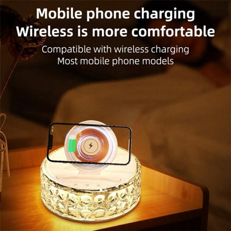 Wireless Charger Dock With Night Light
