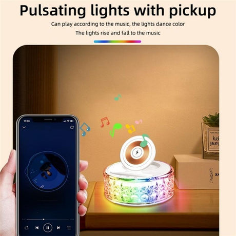 Wireless Charger Dock With Night Light