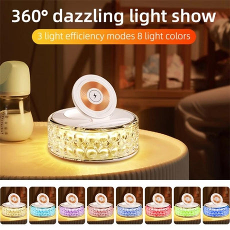 Wireless Charger Dock With Night Light