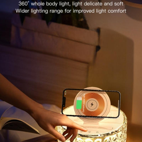 Wireless Charger Dock With Night Light