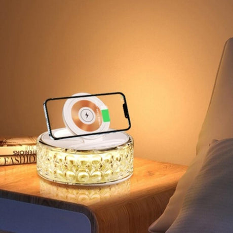 Wireless Charger Dock With Night Light