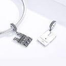 925 Sterling Silver Parisian Charm Bracelet & Necklace Set