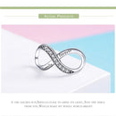 925 Sterling Silver Forever Family Infinity Bracelet