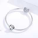 925 Sterling Silver Beaded Diy Boxing Bracelet