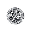 925 Sterling Silver Rose Beads For Diy Jewelry Accessories