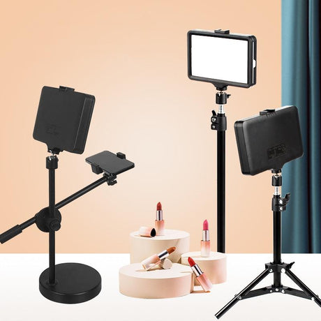 Adjustable 8-Inch Flat-Panel Live Fill Light With Overhead Bracket