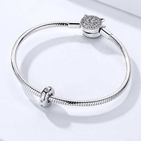 925 Sterling Silver Zircon Beaded Bracelet Accessories