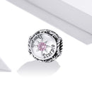 925 Sterling Silver Zodiac Zircon Bead Bracelet / Necklace Set Scorpio Style - Scorpio