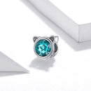 925 Sterling Silver Cat Ear Bead Bracelet / Necklace Accessory