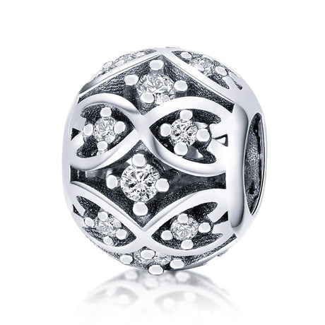 925 Sterling Silver Stylish Beaded Bracelet Accessories