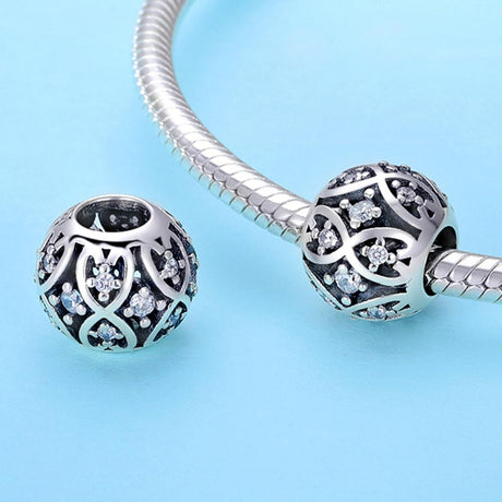 925 Sterling Silver Stylish Beaded Bracelet Accessories