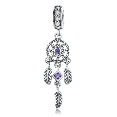 925 Sterling Silver Dream Catcher Bracelet Beads