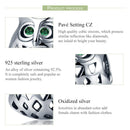 925 Sterling Silver Gemstone Inlaid Beads