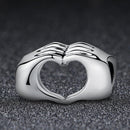 925 Sterling Silver Hand In Hand Bracelet Beads Diy
