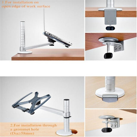 Adjustable Laptop / Tablet Stand - Dual Use