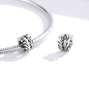 925 Sterling Silver Simple Seaweed Bead Bracelet / Necklace Set