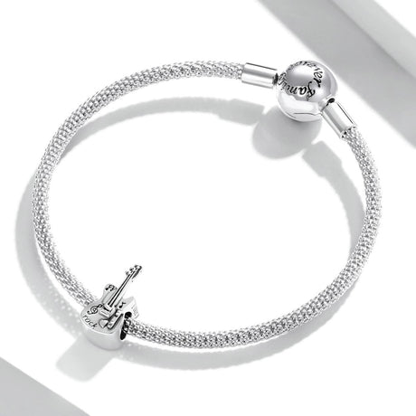 925 Sterling Silver Retro Bass Beads For Diy Bracelets & Necklaces