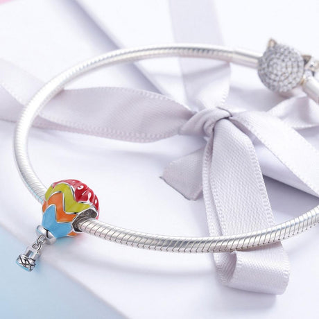 925 Sterling Silver Turkish Balloon Beads Necklace