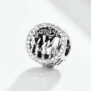 925 Sterling Silver Family Charm Bracelet Beads