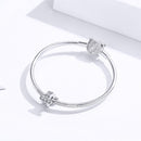 925 Sterling Silver Diy Cross Beaded Bracelet Accessories