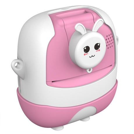 720P Hd Reversible Mini Digital Camera For Children - Cartoon Print