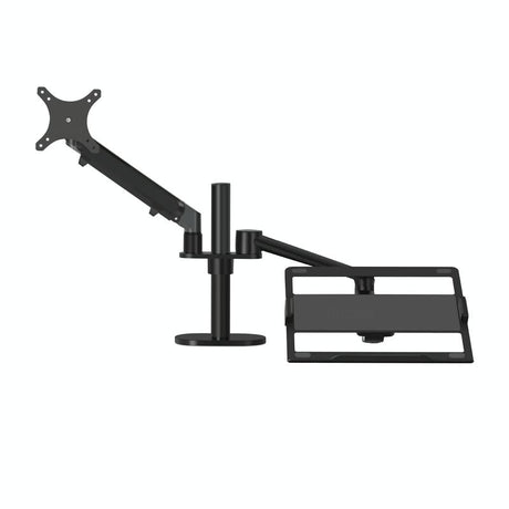Adjustable Desktop Stand For 17-32 And 12-17 Monitors - Aluminum - Black