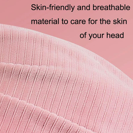 Air Wave Head Massager With Heating & Airbag Compression - Pink