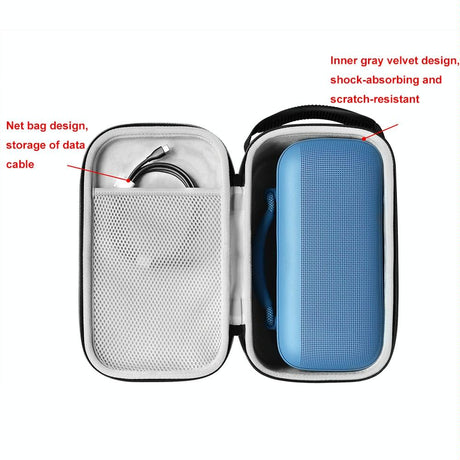 Waterproof Dustproof Protection Bag for Bose Soundlink Max Portable Speaker - Black