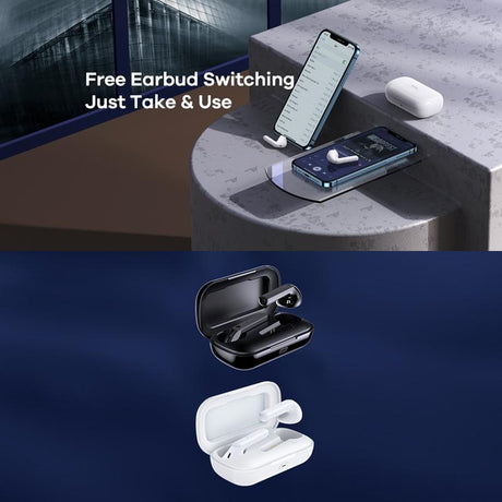 True Wireless Stereo Bluetooth 5.0 Earphones - Tws-18 - Black