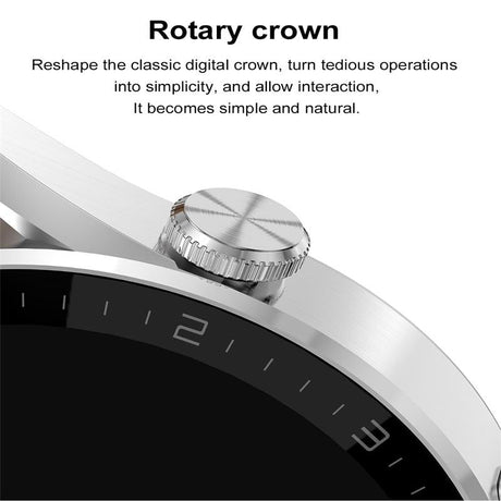 Mini Silicone Smart Watch With Colour Screen - Dt3 - Black