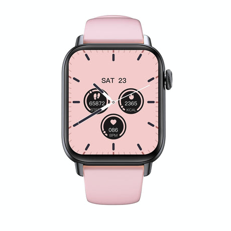 1.83 Inch Bt5.2 Smart Sport Watch Support Sleep / Heart Rate / Blood Oxygen / Temperature / Blood Pressure Health Monitor - Black + White