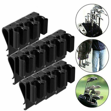 14-Piece Golf Putter Clip Set For Outdoor Use In Black
