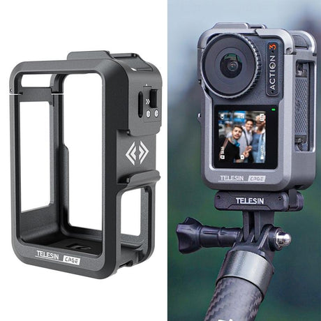 Protective Frame For Dji Action 3 With Motion Camera - Rabbit Cage