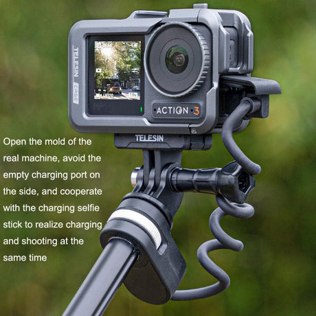 Protective Frame For Dji Action 3 With Motion Camera - Rabbit Cage