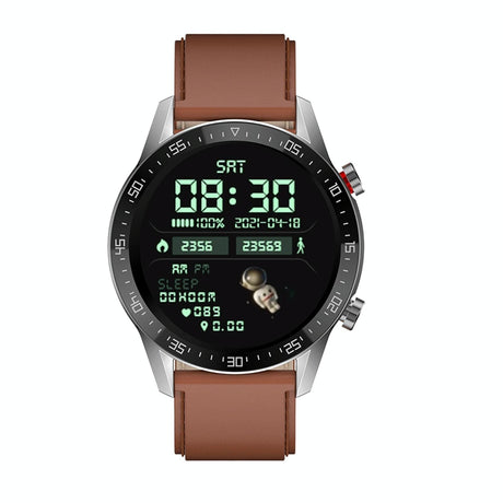 1.28 Inch Ips Screen Smart Watch With Bluetooth Call & Sleep Monitoring - Black