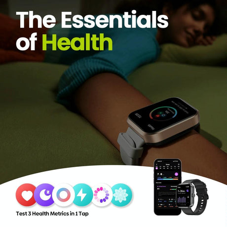 Stylish 1.78 Inch Gps Smart Watch With Bluetooth Calling Heart Rate & Blood Oxygen - Black