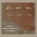 9-Speed Electric Hot Compress Massager For Whole Body Gua Sha - Red