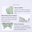925 Sterling Silver Rose Butterfly Animal Beads