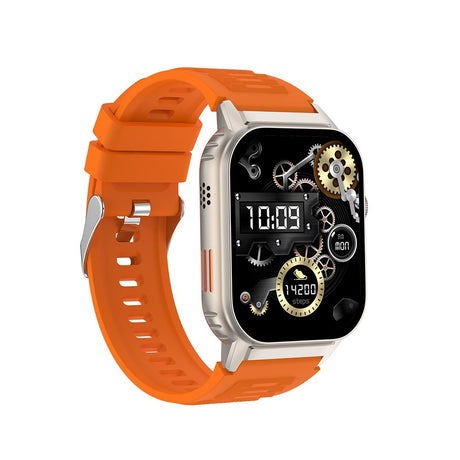 2.01 Inch Waterproof Smart Watch With Bluetooth Call & Health Tracking - Orange
