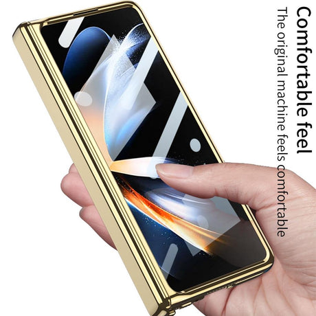 For Samsung Galaxy Z Fold4 5G Magnetic Hinged Case - Green