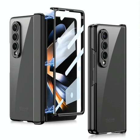 For Samsung Galaxy Z Fold4 5G Magnetic Hinged Case - Green