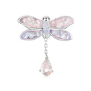 925 Sterling Silver Dragonfly Tassel Beads
