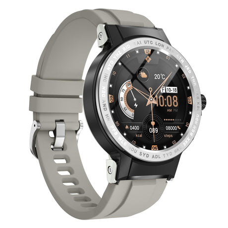Waterproof Smart Watch With Colour Screen - Ip68 - Black