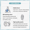 925 Sterling Silver Adorable Crab Pendant