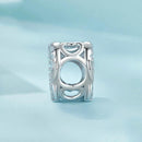 925 Sterling Silver Infinity Love Bracelet With Heart Beads