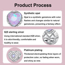925 Sterling Silver Platinum Plated Heart Shaped Beads Bracelet