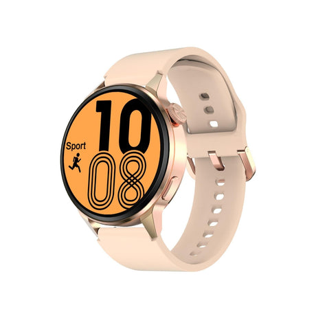 Silicone Band Smart Watch With Colour Screen - Black