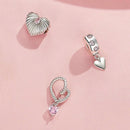925 Sterling Silver Diy Love Beads