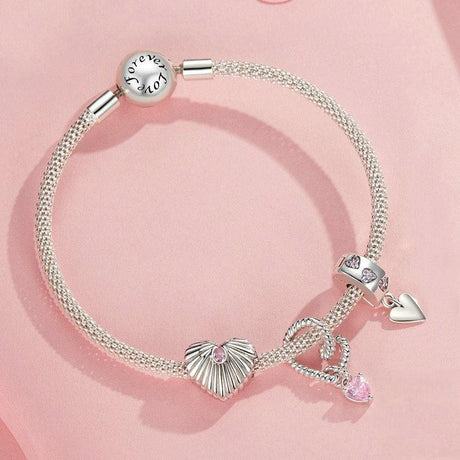 925 Sterling Silver Diy Love Beads