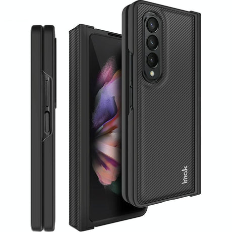 For Samsung Galaxy Z Fold4 5G Carbon Fiber Case